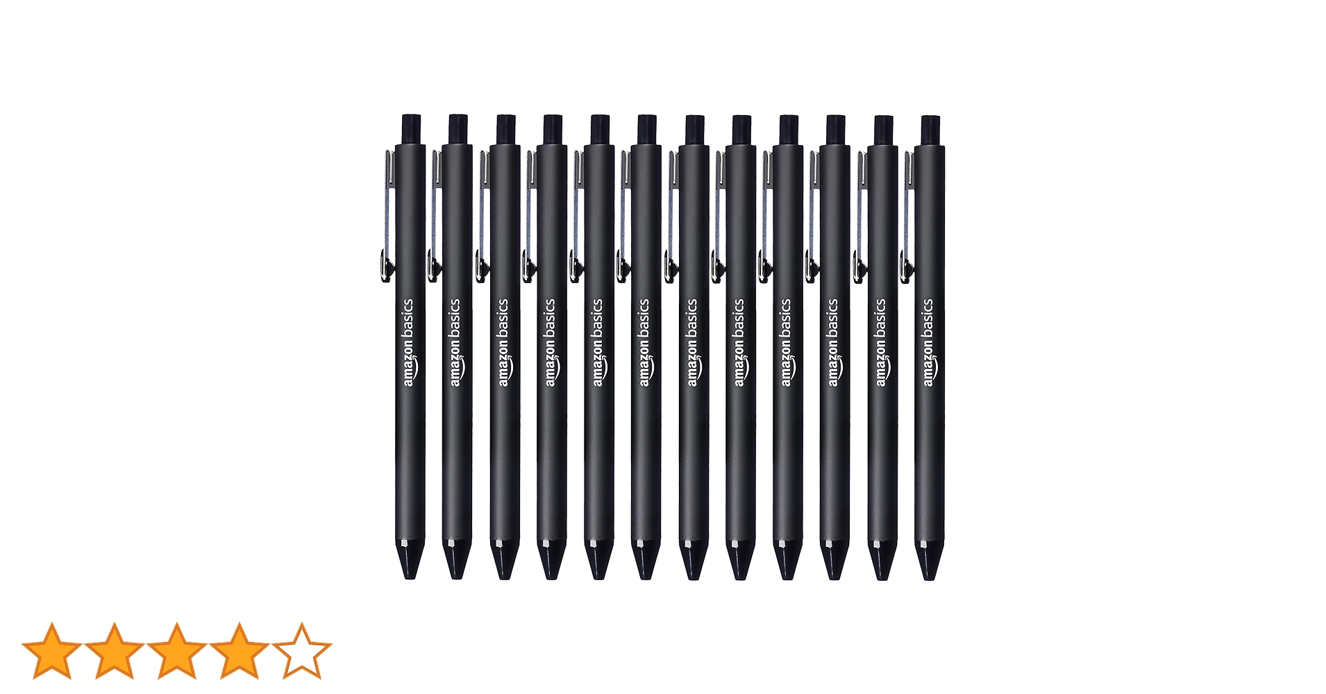 アマゾンベーシック　黒ボールペン 12本セット Amazon | Amazonベーシック ジェルボールペン 0.7mm ノック ブラック